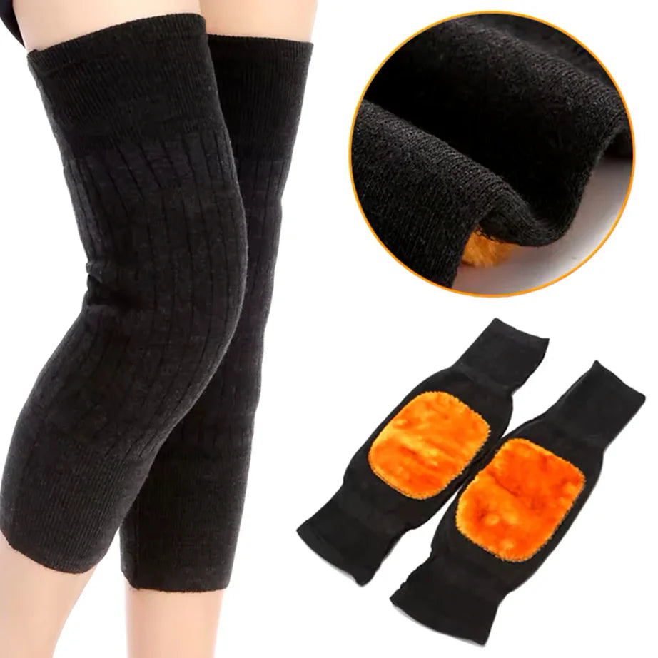 2pc Thick Warm Wool Kneepad for Men and Women For old people