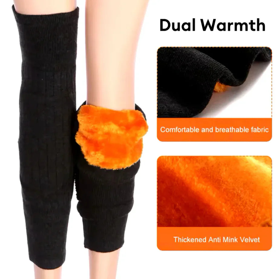 2pc Thick Warm Wool Kneepad for Men and Women For old people